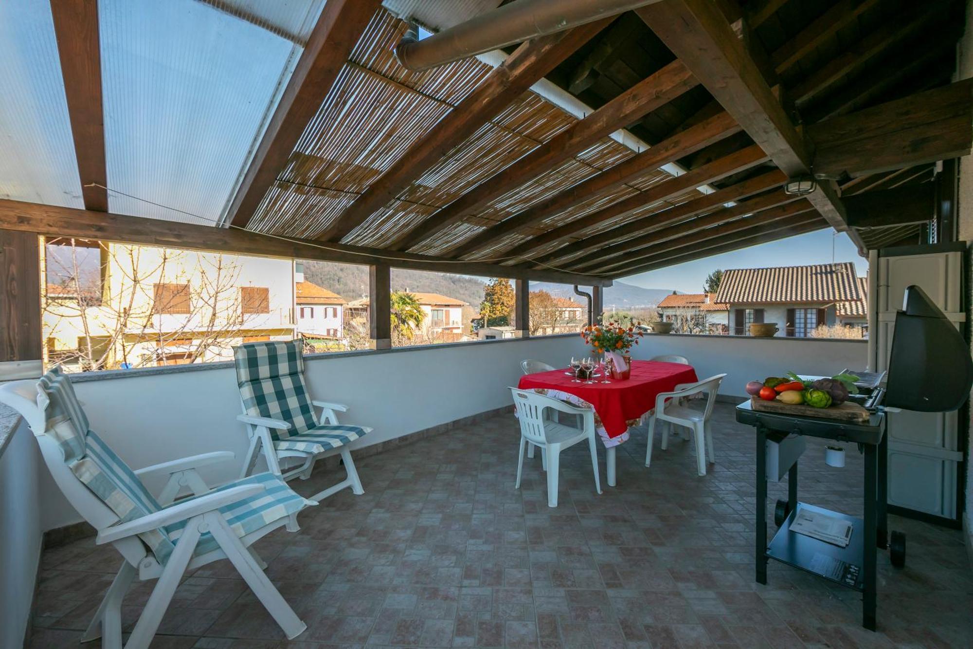 Casa Amabile With Salty Water Pool - Happy Rentals Reno Di Leggiuno Zewnętrze zdjęcie